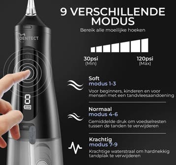 Waterflosser Dentect - Neusdouche - Monddouche -, Sieraden, Tassen en Uiterlijk, Ophalen of Verzenden, Zo goed als nieuw