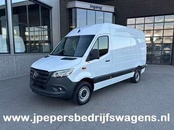 Zakelijke Lease |  Mercedes-Benz Sprinter 317 CDI L2 H2 Pro, Automaat, Stof, Gebruikt, Wit