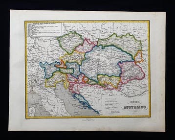 Europa - Noordoost-Europa / Hongarije / Oostenrijk /, Boeken, Atlassen en Landkaarten, Nieuw