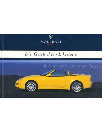 MASERATI SPYDER, DIE GESCHICHTE / LHISTOIRE, Boeken, Nieuw, Author