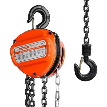 Vevor Kettingtakel G80 | Tweedekansje | OP=OP, Doe-het-zelf en Verbouw, Ophalen of Verzenden, Zo goed als nieuw, Handmatig