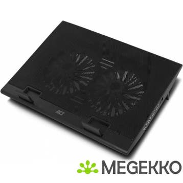 ACT Laptopstandaard, met ventilator, hoogte verstelbaar in 2, Verzenden, Nieuw