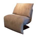 Chill Line relaxstoel Sasha in stof nu, 25% SHOWROOMKORTING!, Minder dan 75 cm, Moderne relaxstoelen, Nieuw, Ophalen of Verzenden