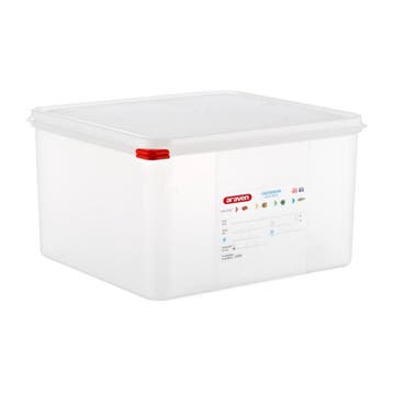 Araven GN2/3 voedseldoos met deksel 19L (4 stuks), Verzenden, Nieuw
