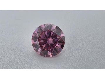 Veiling - Moissanite briljant 2 crt Pink ( GRA Gecertificeer, Nieuw