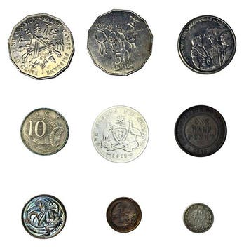 Australië, Nederland. - Collection of 9 Coins (Decimal &