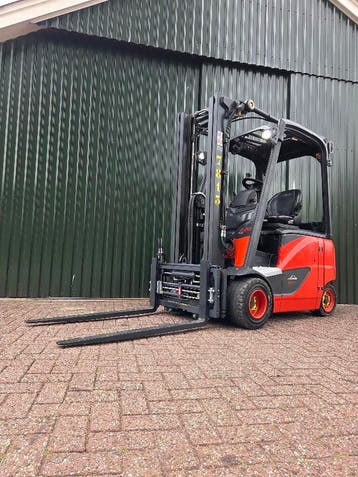 Linde E20 Elektrische Heftruck Triplex Spreider 2044 uur!, Linde, Heftruck, Ophalen of Verzenden, 1000 tot 2000 kg