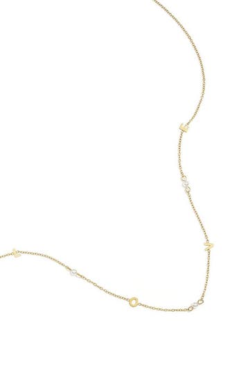 Goudlief Elegant gold zircon chain necklace for women, Verzenden, Nieuw, Zilver, Overige materialen