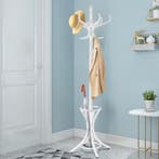 LIVSK Staande Kapstok Hout - 12 Haken - Paraplu Houder - Ele, Verzenden, Nieuw