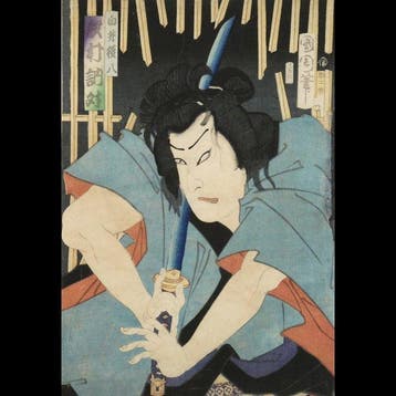 Toyohara Kunichika /  (1835–1900) Chitose Tsuru Azuma