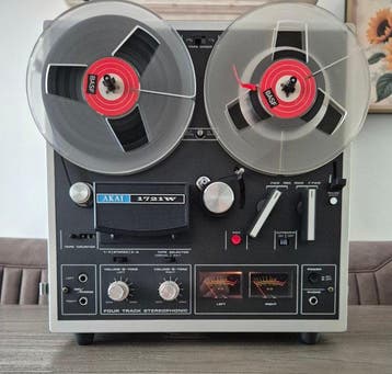 Akai - 1721w Reel-to-reel deck 18 cm, Nieuw