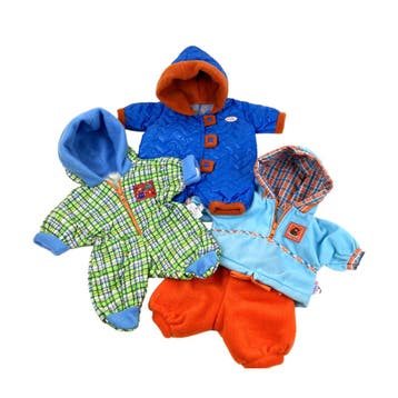Zapf - Baby Born - 3 Poppen winter kleding setjes - pop 43, Ophalen of Verzenden, Nieuw