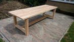 Tijdelijk korting:Op voorraad landelijke tuintafel 250x87x76, Tuin en Terras, Tuintafels, Nieuw, Rechthoekig, Hout