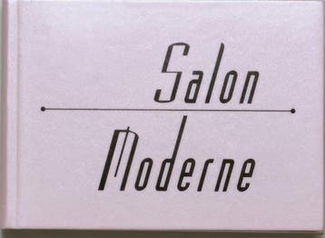 9783905929928 Salon Moderne Monica Lutz, Verzenden, Nieuw, Monica Lutz