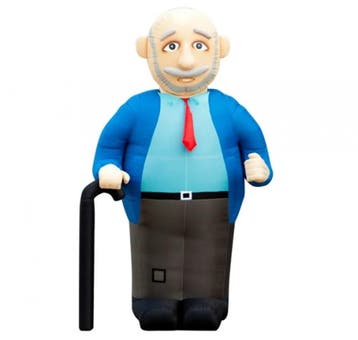 Abraham pop huren 2,8 meter – €30 per dag, Hobby en Vrije tijd, Feestartikelen | Verhuur, Ophalen, Nieuw, Abraham of Sarah