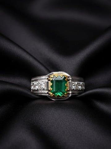 Zonder minimumprijs - Verlovingsring Zilver - 1.50ct. tw.