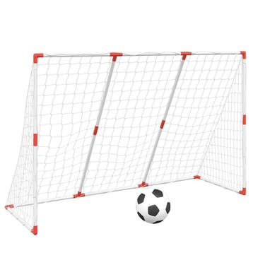 Voetbalset met ballen | B-keuze | 39% Korting, Sport en Fitness, Maat XS of kleiner, Ophalen of Verzenden, Zo goed als nieuw, Set