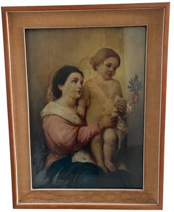 Italiaanse school (XX) - Madonna col Bambino