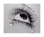 Kunstdruk Man Ray - Glass Tears 60x50cm, Verzenden, Nieuw