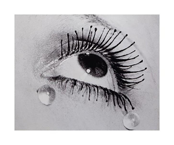 Kunstdruk Man Ray - Glass Tears 60x50cm, Huis en Inrichting, Woonaccessoires | Schilderijen, Tekeningen en Foto's, Nieuw, Verzenden