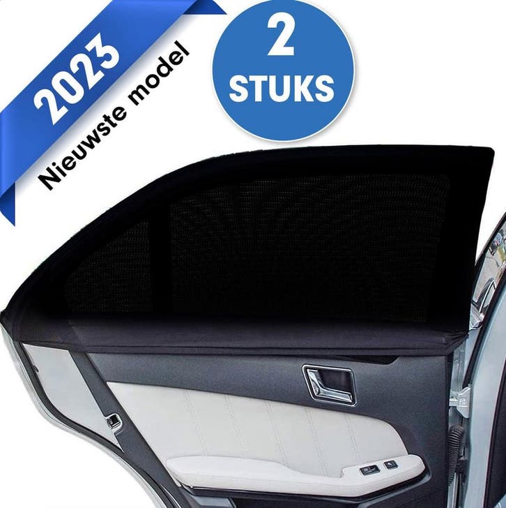 Exclusive by TW Luxe Zonnescherm Auto - Zonwering Auto - UV, Auto diversen, Auto-accessoires, Zo goed als nieuw, Ophalen of Verzenden