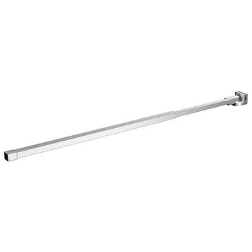vidaXL Stabilisatiestang voor badwand 70-120 cm roestvrij, Doe-het-zelf en Verbouw, Sanitair, Verzenden, Nieuw