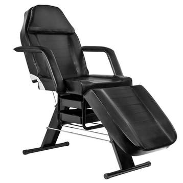 Behandelstoel Basic 202 met Trays Zwart – Professionele, Ophalen of Verzenden, Nieuw