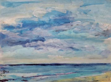 Acryl schilderij op doek, Maya Wildevuur, Mexico, 2008, Nieuw