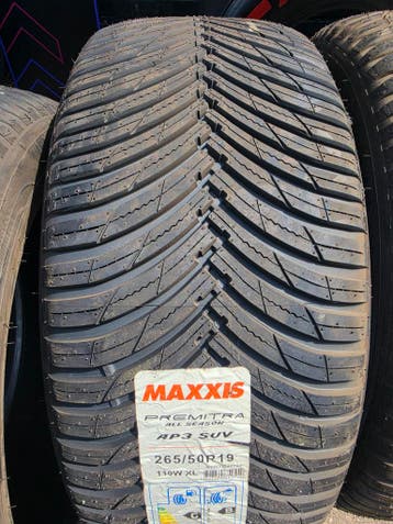 265/50r19 110W Maxxis All Seasons Nieuwe Banden, Auto-onderdelen, Banden en Velgen, 265 mm, Nieuw, All Season, Band(en)