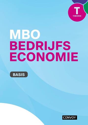 MBO Bedrijfseconomie Basis Theorieboek 9789463174152, Boeken, Verzenden, Zo goed als nieuw
