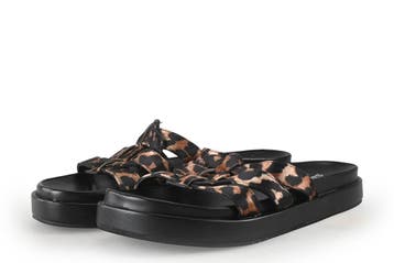 Sacha Slippers in maat 42 Cognac, Slippers, Overige kleuren, Verzenden, Zo goed als nieuw