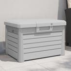 vidaXL Kussenbox 73x50,5x46,5 cm polypropeen grijs, Verzenden, Nieuw