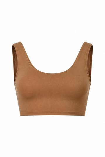 Organic Basics BH in maat S Beige, Kleding | Dames, Organic Basics, Verzenden, Zo goed als nieuw, Beige
