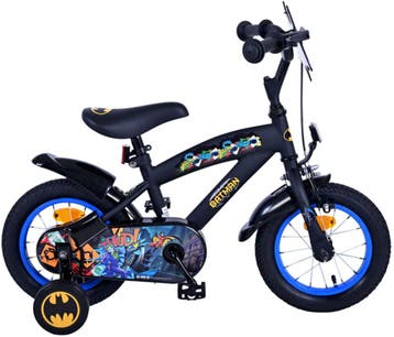 Batman Kinderfiets - Jongens - 12 inch - Zwart, Fietsen en Brommers, Fietsen | Kinderfietsjes, Overige merken, Zijwieltjes, Nieuw