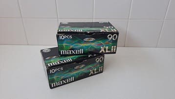 Maxell - XLII-90 - IEC Type II - Lege audiocassette, Nieuw