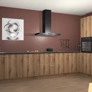 Goud Eiken keuken Khao Lak 73135, Verzenden, Nieuw