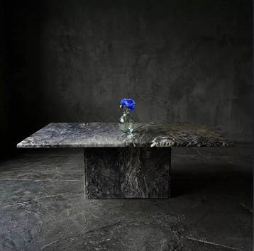 Salontafel - Marmer, zwarte marmer - Zwarte marmeren tafel