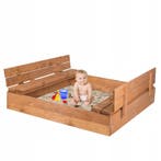 Zandbak 120x120 | Vurenhout | Nieuw | Scherpe Prijs, Nieuw, Ophalen of Verzenden, Hout, 100 tot 200 cm