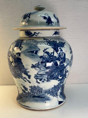 Vaas - Porselein - China - Qing Dynastie (1644-1911) (Zonder