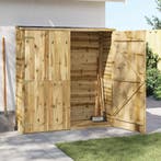 vidaXL Tuinschuur 163x50x171 cm geïmpregneerd grenenhout, Verzenden, Nieuw