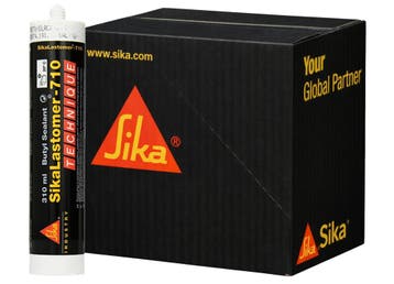 Sika Industrie Sikalastomer 710 12 stuks, 310 ml, zwart, Verzenden, Nieuw