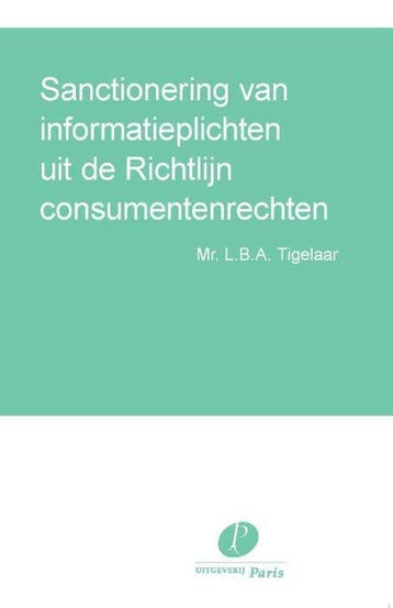 9789462511323 Sanctionering van informatieplichten uit de..., Verzenden, Zo goed als nieuw, L.B.A. Tigelaar