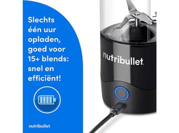 Nutribullet -  Portable Blender  - Zwart, Verzenden, Nieuw, Blender