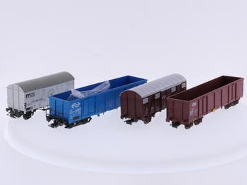 Schaal H0 Liliput 24440, 25340 met Lima 303211 en 8402 (E..., Gebruikt, Gelijkstroom, Overige typen, Ophalen of Verzenden
