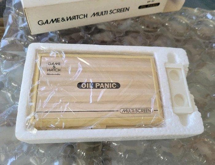 Nintendo - Game & Watch - Multi Screen - Oil Panic (OP-51) -, Spelcomputers en Games, Spelcomputers | Overige Accessoires