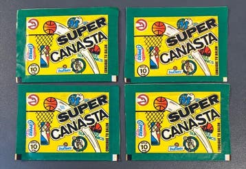 1986 Super Canasta - possible Michael Jordan rookie sticker?, Nieuw