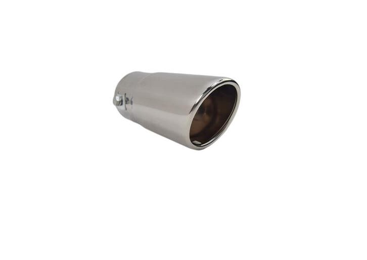 Universeel Sport Look Uitlaat sierstuk 63mm Chroom rond schu, Auto diversen, Tuning en Styling, Ophalen of Verzenden