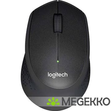 Logitech Mouse M330 Silent Plus Zwart Draadloze Muis, Verzenden, Nieuw, Logitech
