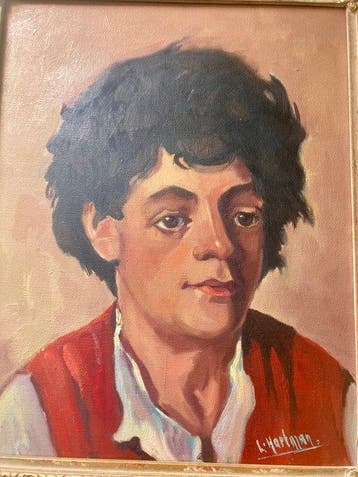 (Willem Frederik Hermans) Juus Hartman - Portret van een