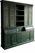 Buffetkast flessengroen Bastiaan XXL 230 x 260cm, Ophalen of Verzenden, Nieuw